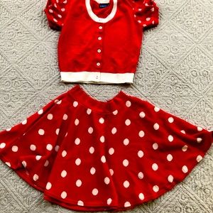 Mini Mouse Knit Outfit